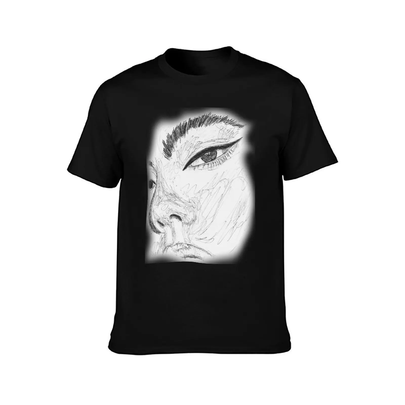 the corner of the eye T-Shirt Fashion Casual Short Sleeve Top T-Shirt