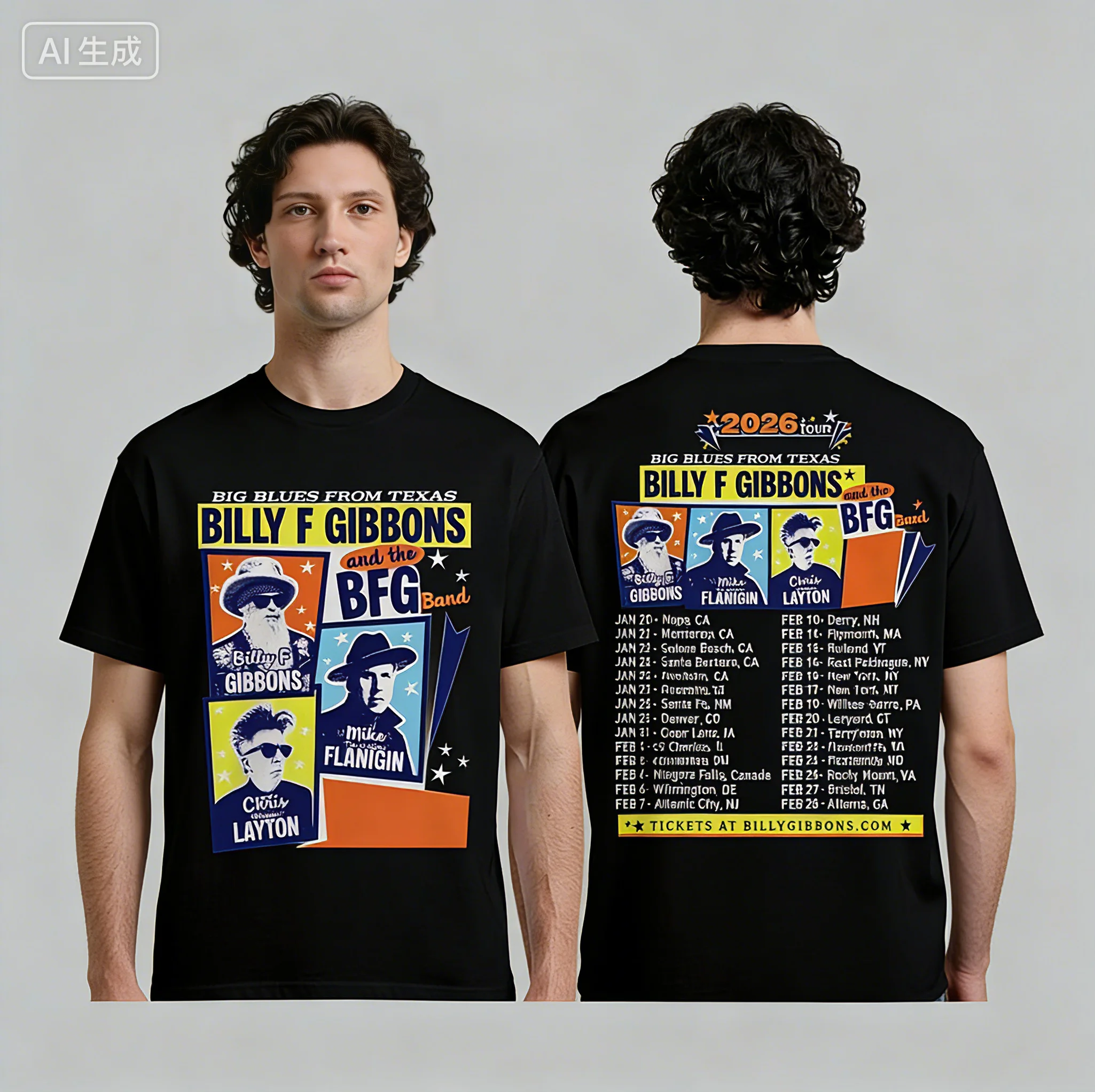 Billy F. Gibbons & …