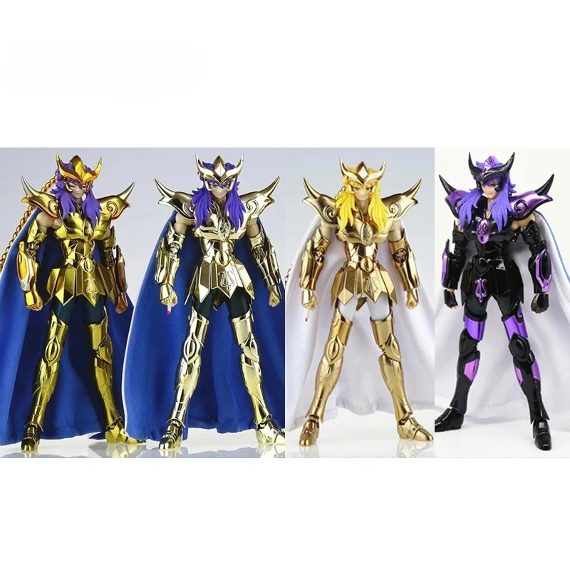 

JM.MST Saint Seiya Myth Cloth EXM/EX Скорпион Milo с головой Феникса Ikki 24K/OCE/темная металлическая фигурка рыцарей зодиака