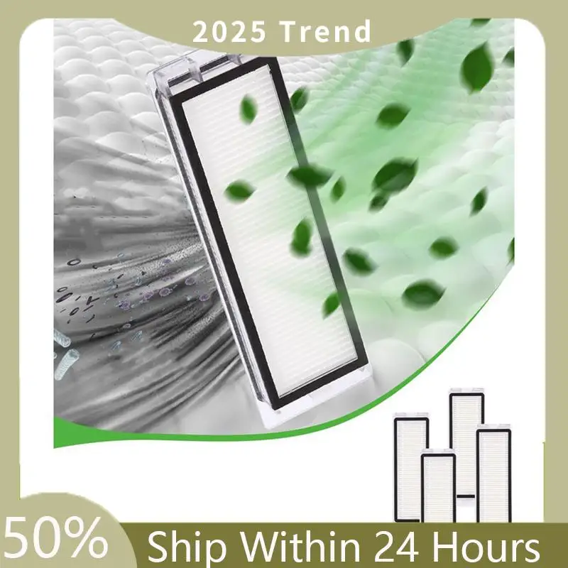 Zestaw górny A75X Top 2 do Roborock Q Revo S/Q Revo Maxv/Q Revo Pro Robot Odkurzacz Szczotka Główna Boczna Filtry Hepa Ścierka Mopująca Worek na Kurz