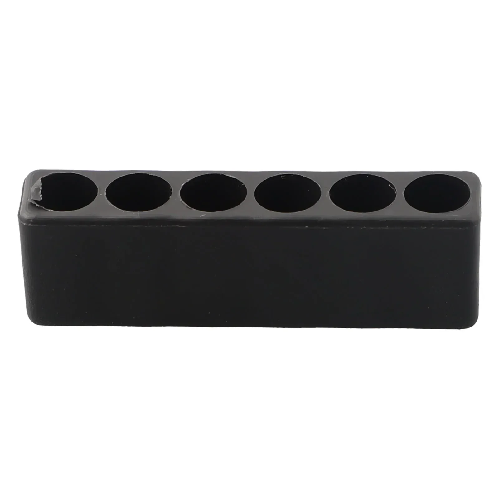 5 Pcs Bit Holder 6 Hole 1/4 Hex Shank Screwdriver Plastic Screwdriver Storage  Drill Bit Stand Storage Case For Power Tool