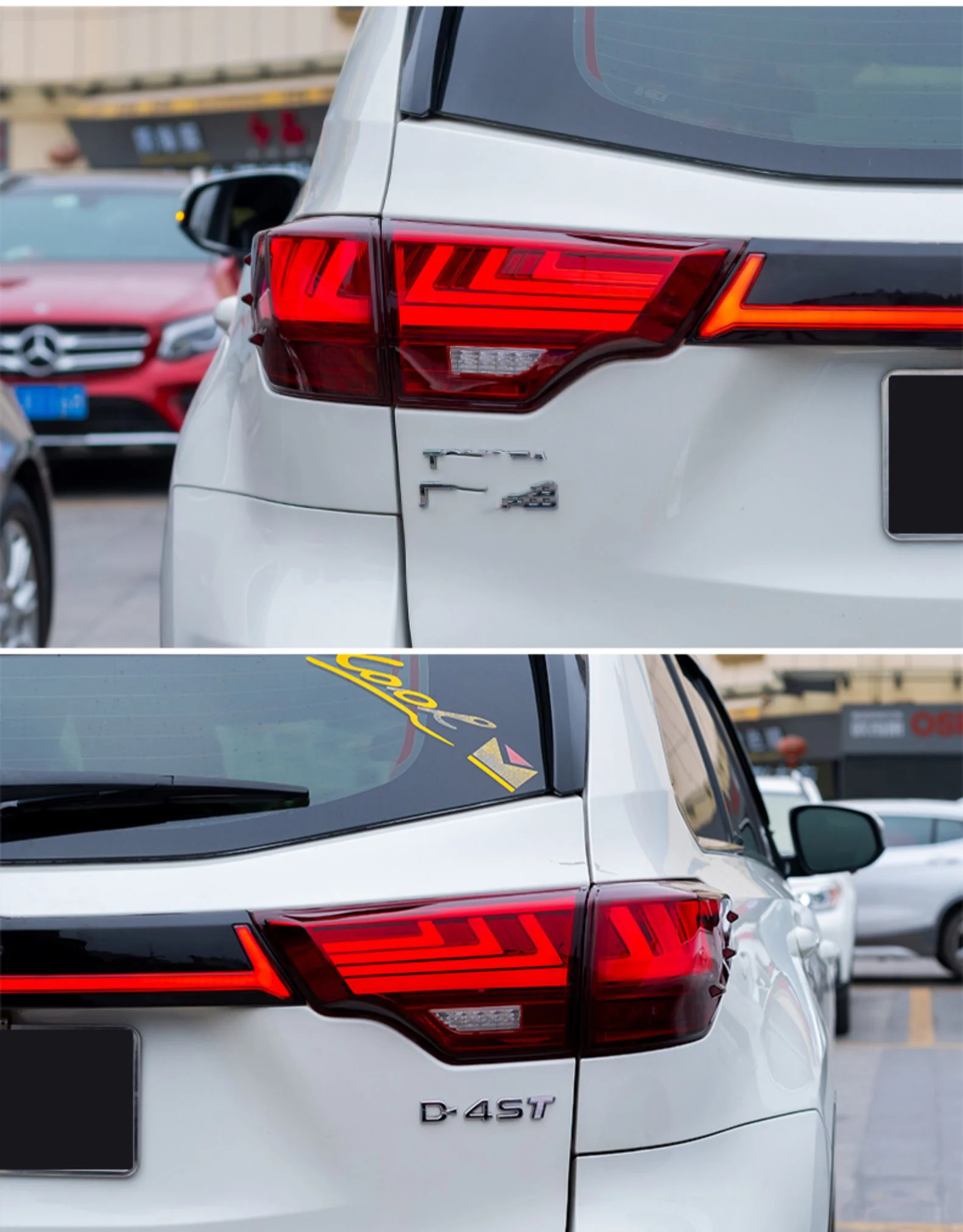 Led Taillights for Toyota Highlander 2016-2020 With Dynamic Start-up Animation Car Led Back Tail Lamp Assembly