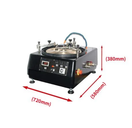 Automatic Precision Grinding and Polishing Machine with Super Flat Polishing Disc