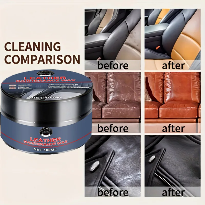 Dashboard Wax, For polishing, maintaining dashboards, renovating interior, and special for leather