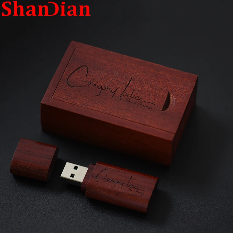 حر مخصص شعار الإبداعية هدية محرك فلاش USB 64 جيجابايت التصوير هدية القلم محركات 32 جيجابايت ذاكرة عصا خشبية 2.0 U القرص 16 جيجابايت 8 جيجابايت 4 جيجابايت