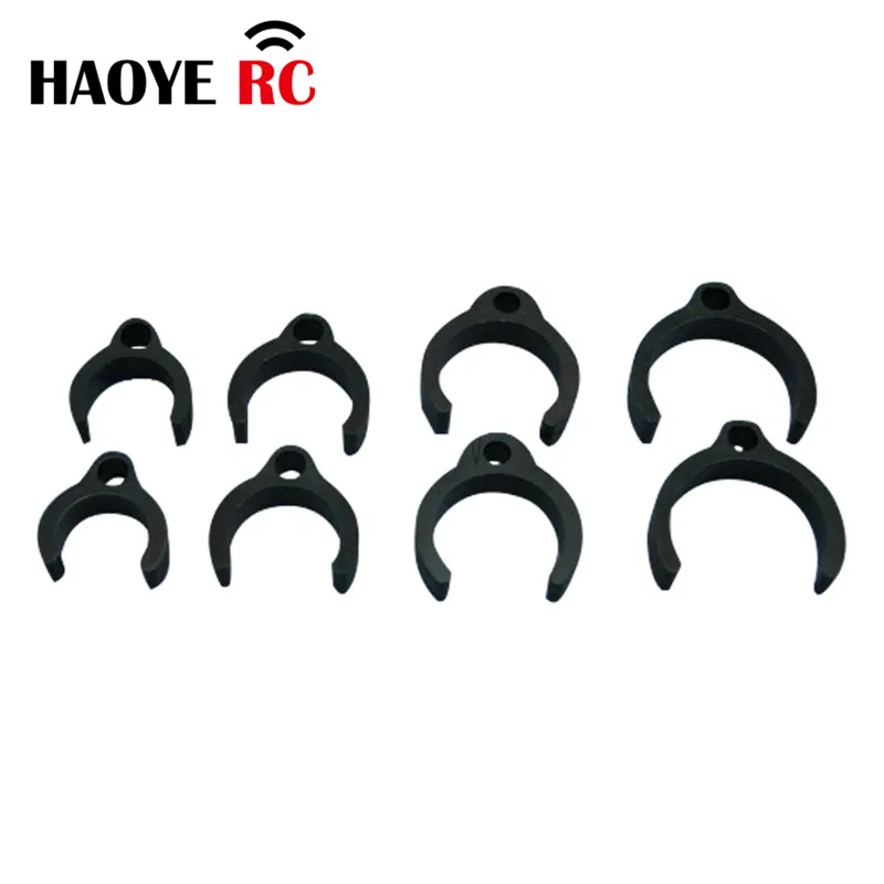 Haoye 10 Pcs Turbojet Line Clips/Tube Line Clips/Anti-Loosed Buckle For Rc Accessories