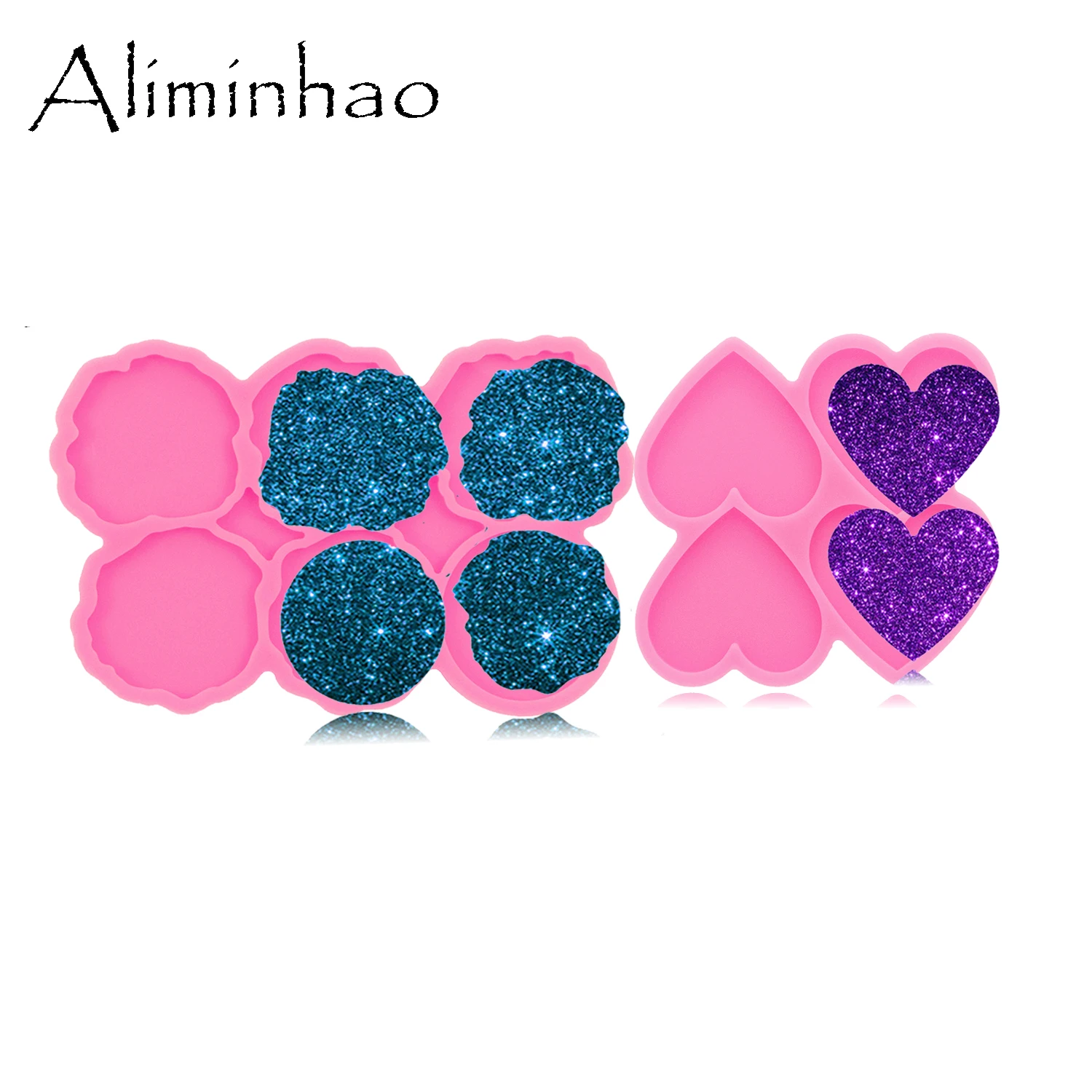 Resin Art Geode - Epóxi Silicone Geoda Soquete Moldes, Resina