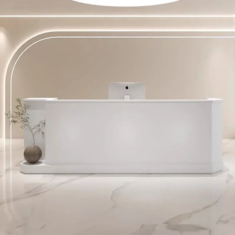 

Lectern Restaurant Tables Front Desk Lectern Pulpit Luxurious Reception Desk Receptionist Escritorio Mostrador Trendy Furniture