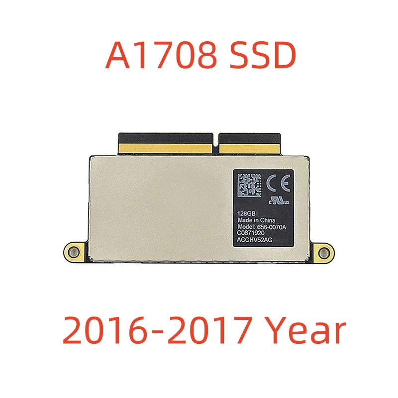 

SSD-накопитель A1708, 128 ГБ, 256 ГБ, 512 ГБ, 1 ТБ, для MacBook Pro Retina 13,3 дюйма, A1708, EMC 2978, 3164, 2016, 2017 год, SSD-накопитель