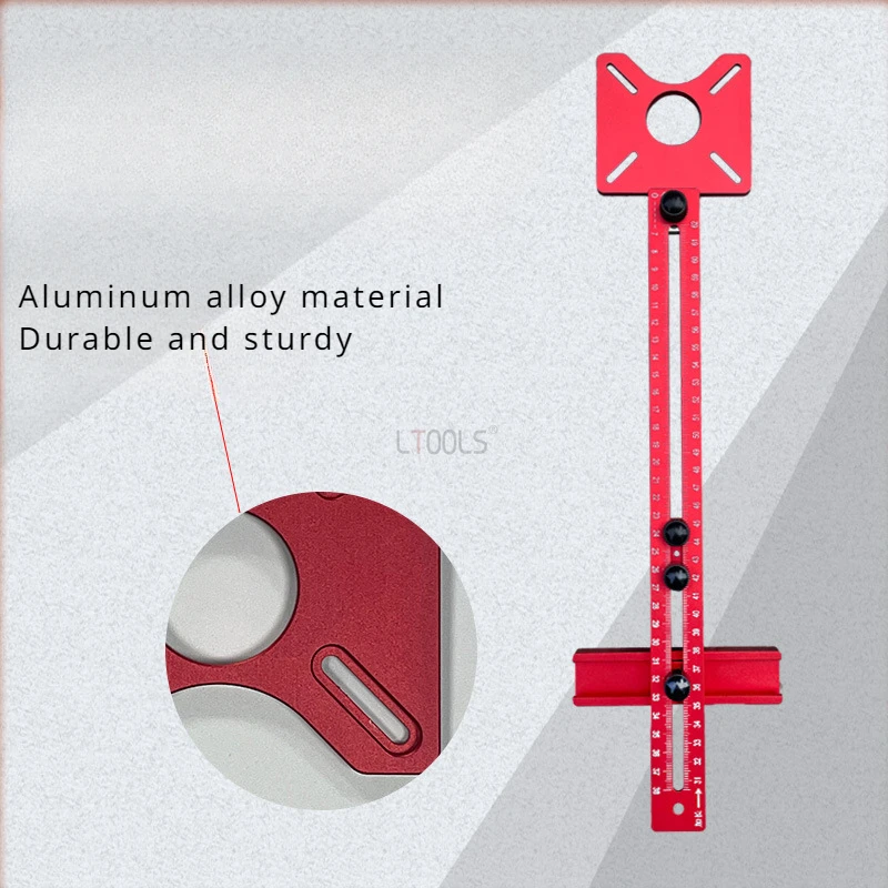 New Bracket for Trimmer Machine Edge Guide Positioning Cutting Board Tool Hole Opener Woodworking Router Circle Milling Groove