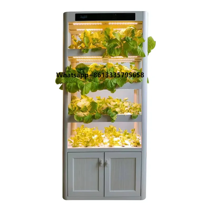 

Indoor Vertical Hydroponics Desktop Smart Hydroponic Grow System Flower Pot Indoor NFT Grow Box