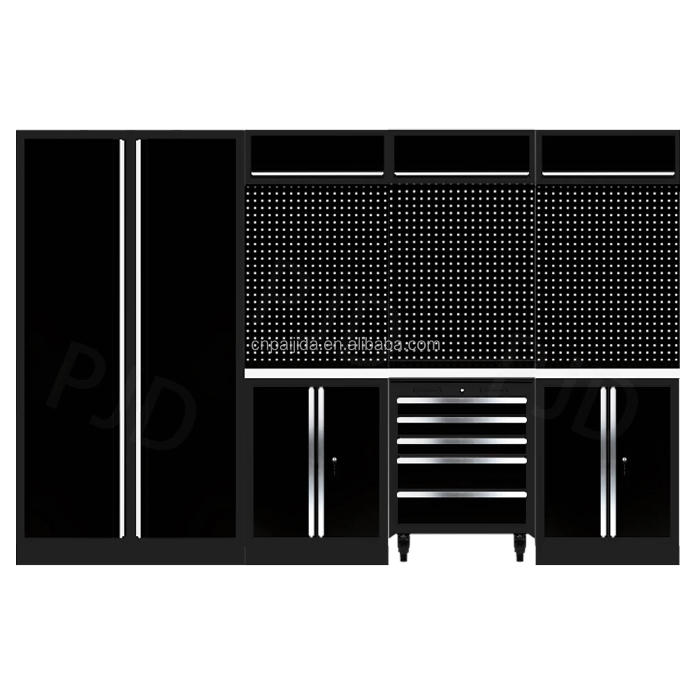 Industrial Tool Cabinet Combination Meeting EU Standards Workshop Tool Cabinets System With Lockable DrawersATV&UTV