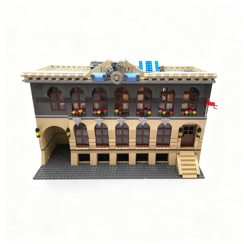 2787pcs MOC Creator Creator Expert Gruber Engine Factory Model Building Blocks Christmas Gifts Craft Idea DIY Collection Display