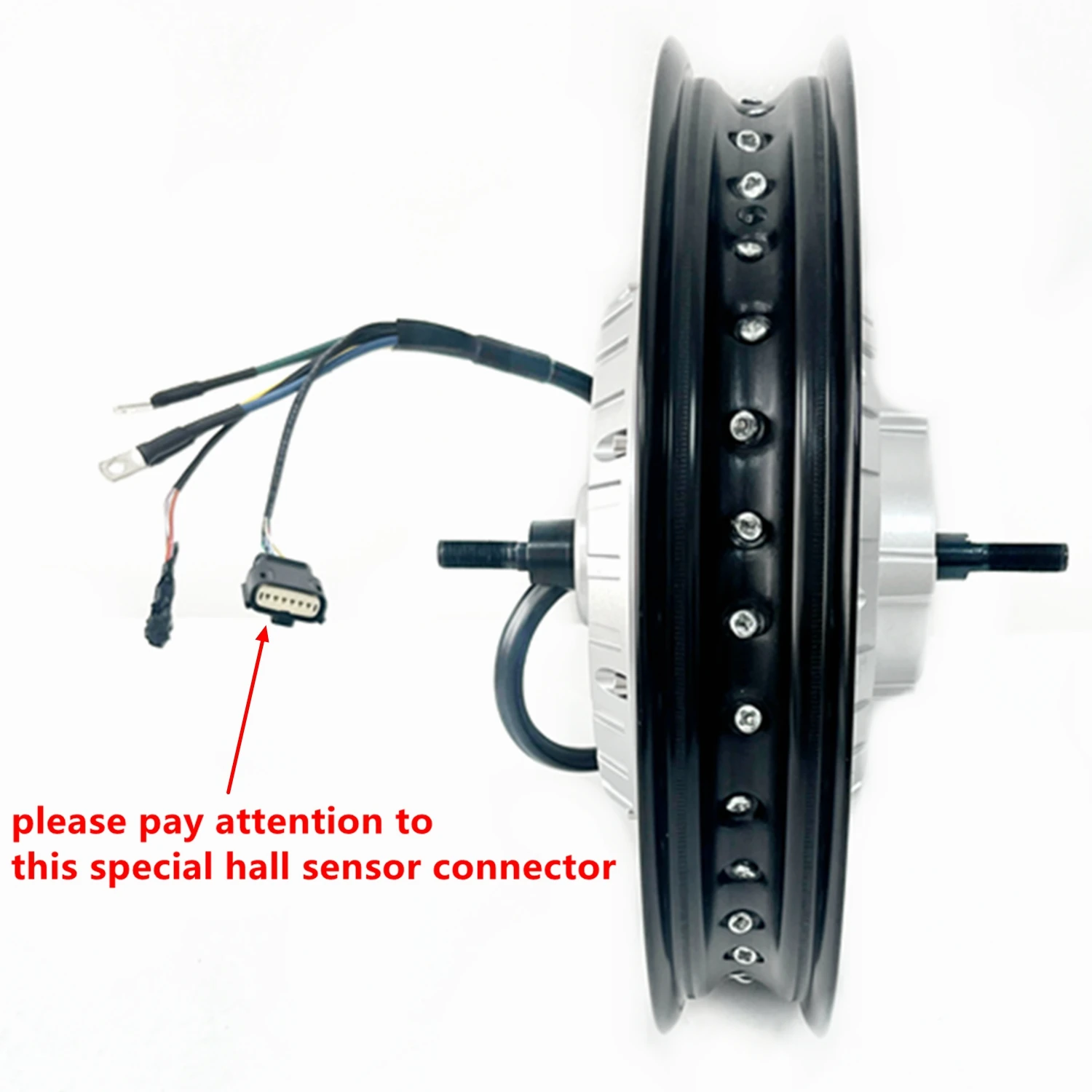 Clearacnce Price! Radcake Customized 14x1.85 QS198 50H 48V 2500W 177mm Dropout Hub Motor Wheel For Radcake 14inch Motorcycle