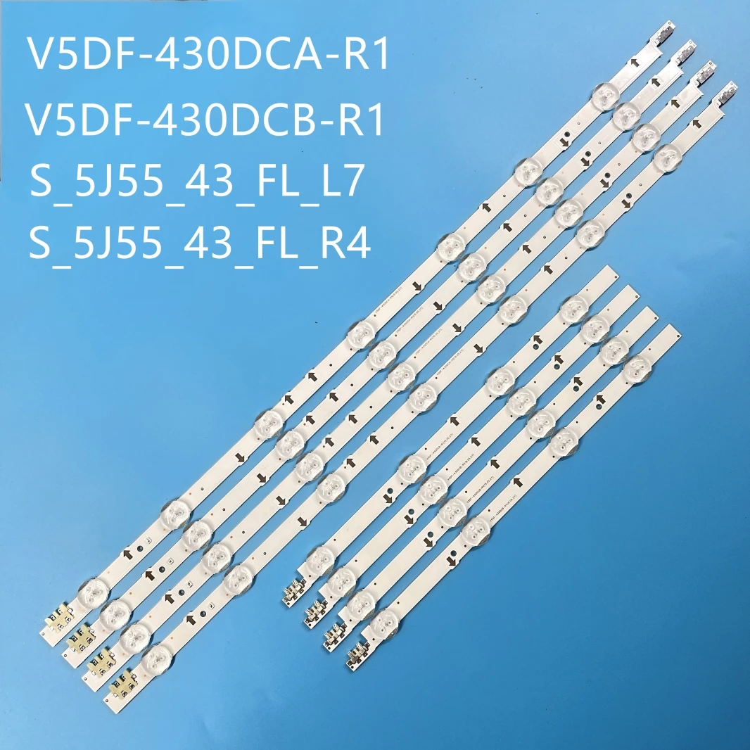 

LED Backlight for V5DF-430DCA-R1 UE43J5500AU UE43J5550 UE43J5600 ue43j5502 S_5j55_43_FL_R4 L7 LM41-00117W 00117X BN96-36337A