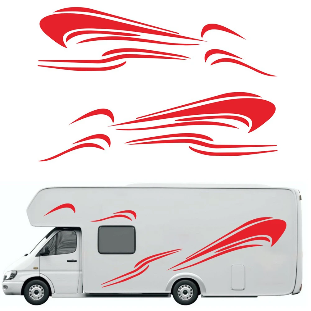 Decal Car Stickers Convenient High Temperature License Frames Long Lasting Soft Stripe Fitment Decal Car Stickers