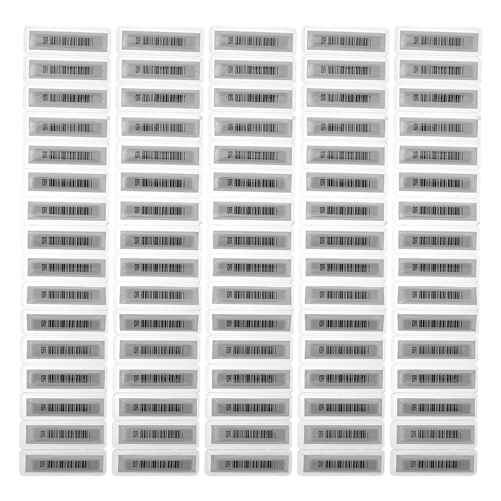 75Pcs Anti-Theft Label Acoustomagnetic High Durability Waterproof for Supermarket Goods Cosmetics Anti-Theft Security