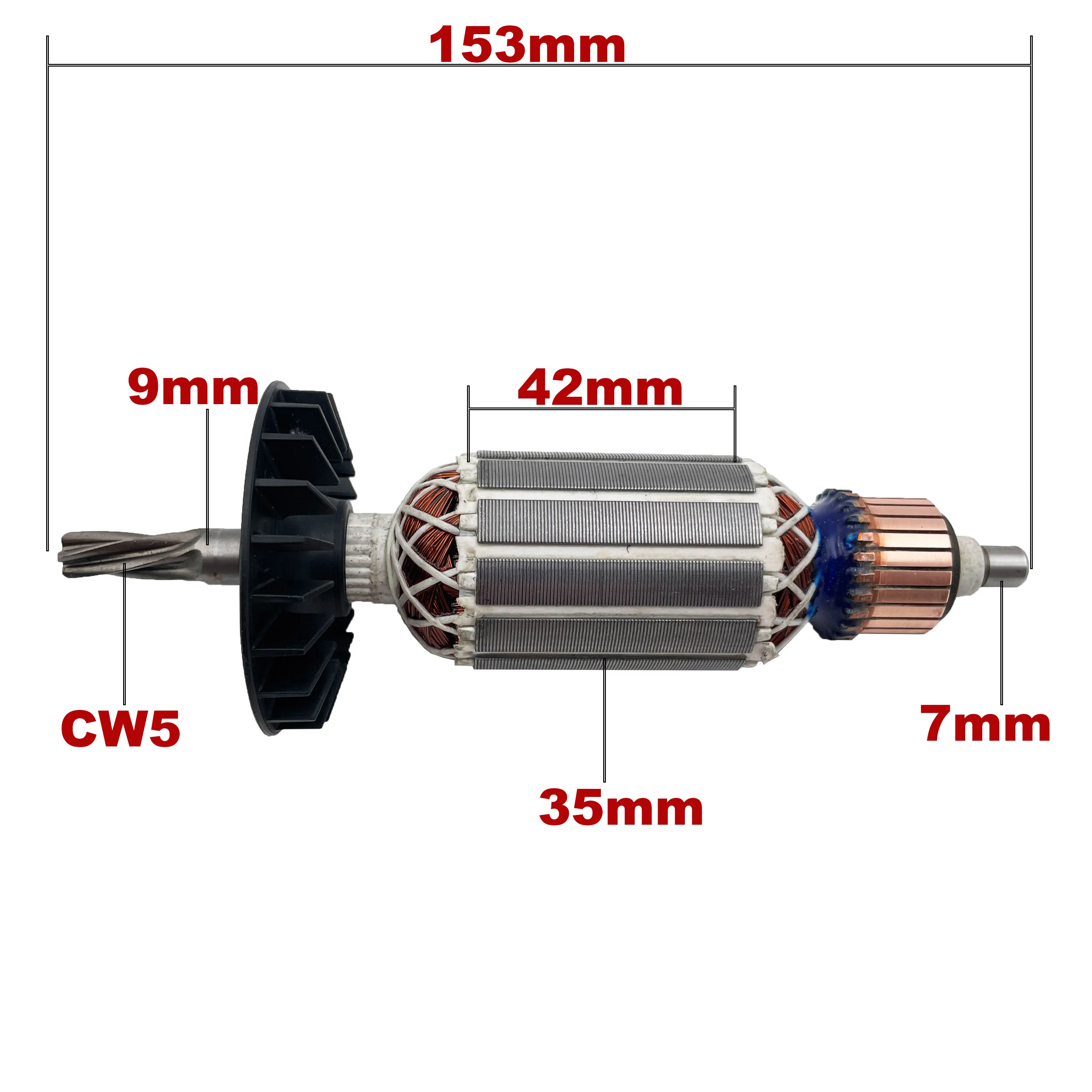 AC220V-240V المحرك الدوار مرساة استبدال لبوش مطرقة دورانية GBH2-24 GBH2-24DSR GBH2-24DFR GBH2SE GBH2-24DRE