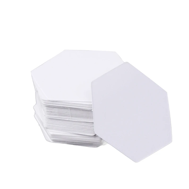 Hexagon Templates Set of 100 Paper Quilting Template Different Sizes Supplies