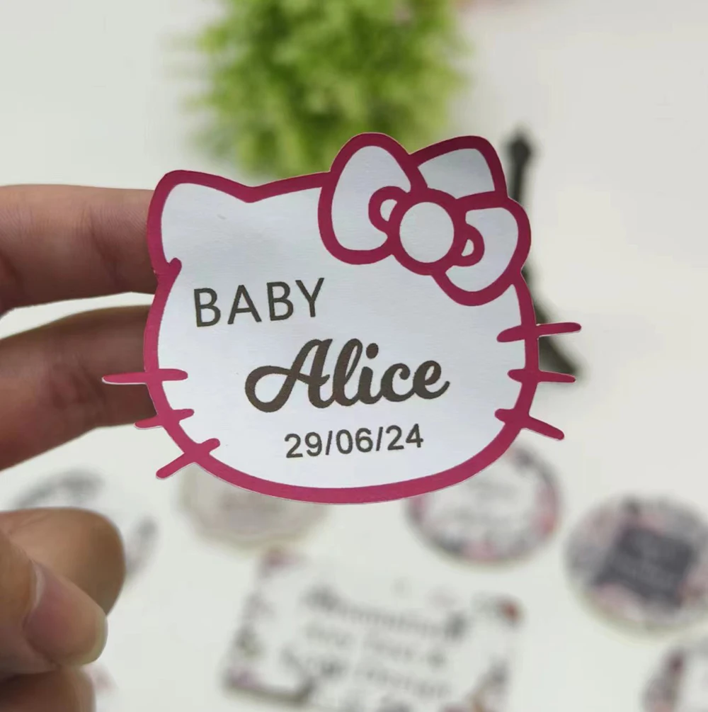 

Custom Stickers,Personalised,Wedding,Favors Label,Logo,Photo,Baptism,Birthday,Flower,Eyelash,Lips,Wholesale,24/50/70/100/120 Pcs