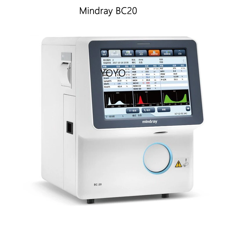 New Mindray BC10 BC20 BC30 BC30S Blood Cell Counter 3-part Automated Hematology Analyzer Mindray BC-20S BC-10 BC-30 BC-30S