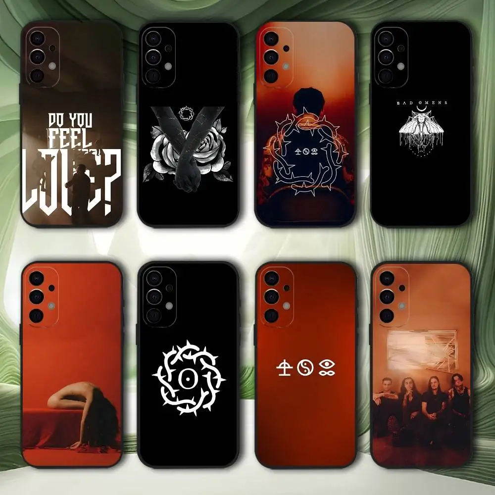 

Rock Bad O-Omens Phone Case For Samsung S25,S24,S21,S22,S23,S30,Ultra,S20,Plus,Fe,Lite,5G Black Cover