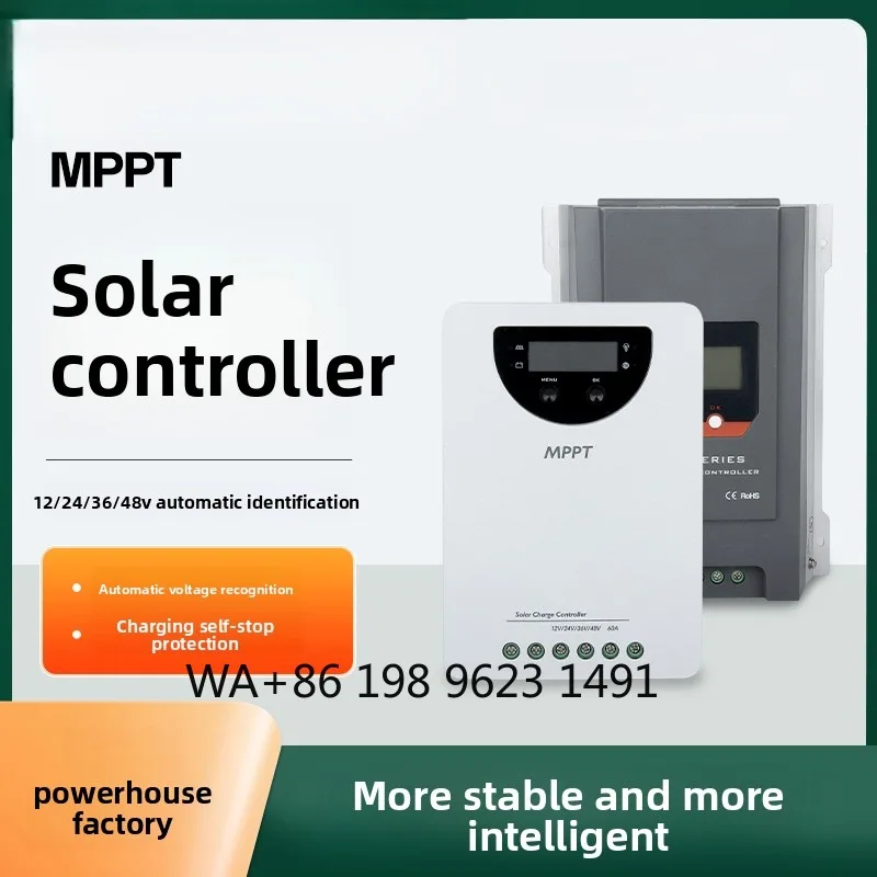 Digital Display MPPT Solar Controller Automatic Universal Photovoltaic Charging Power Supply