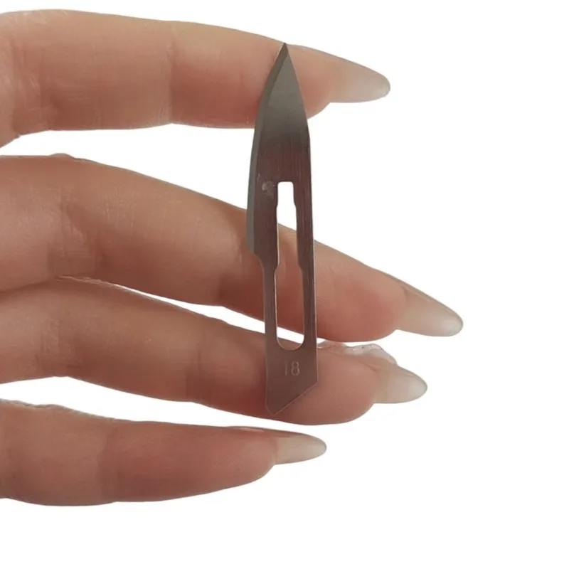 100pcs, Sizes 10-24, Various Models of Stainless Steel Blades, Industrial Sharp Mobile Phone Repair Film Trimming Tools s