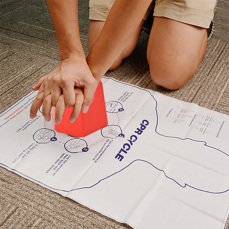 Mini Hexagon Shaped First Aid Training Rescue Teaching Tool Body Medical Dummy Cpr Nursing Manikin Model Training Model