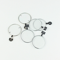 1 Piece ±0.12D~±4.00D Ophthalmic Trial Lens Metal Rim 36.5mm Aperture Size 38mm Rim