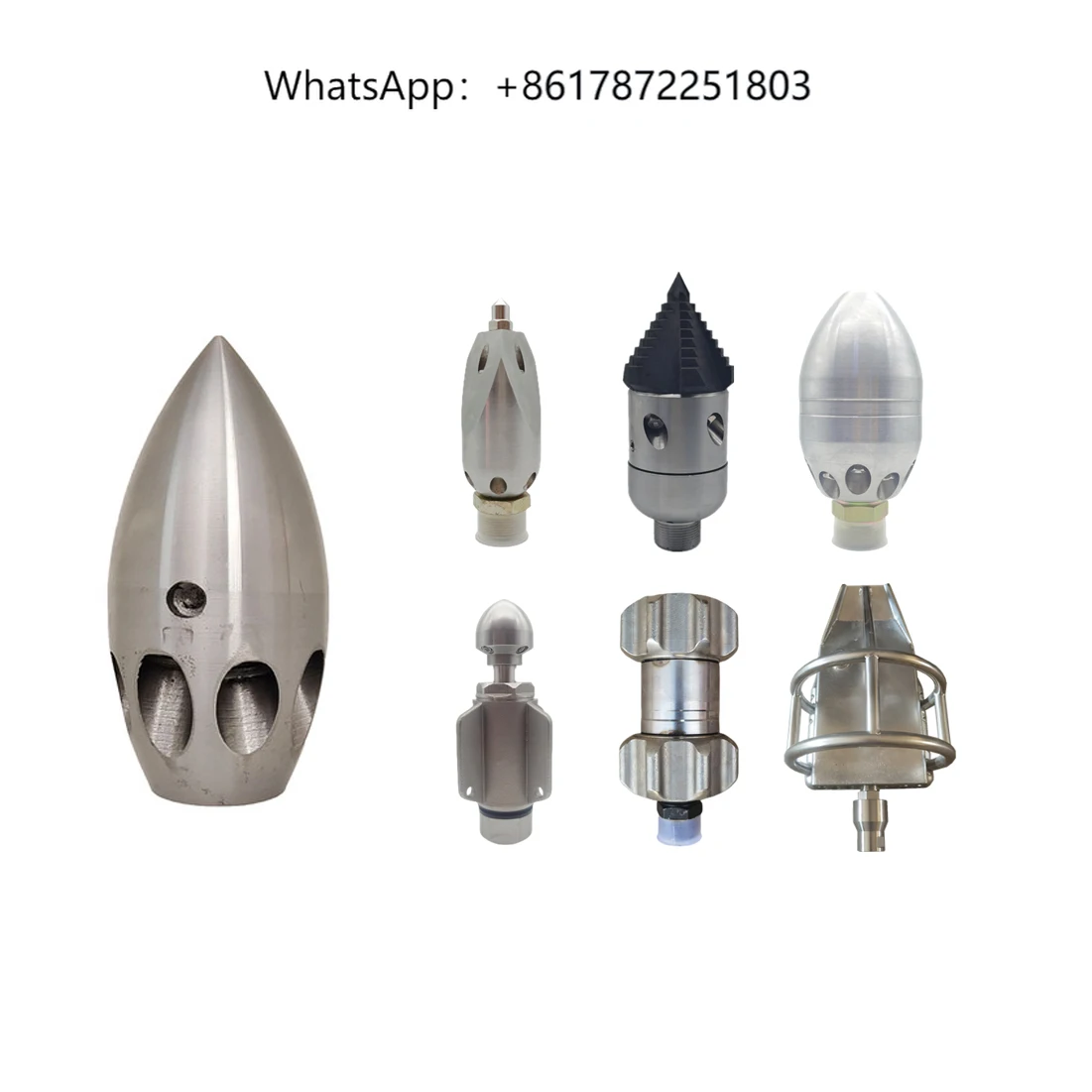 

LZ High Pressure Hydro Jet Cloggings Removal Full Cone Drain Cleaning Sewer Nozzle