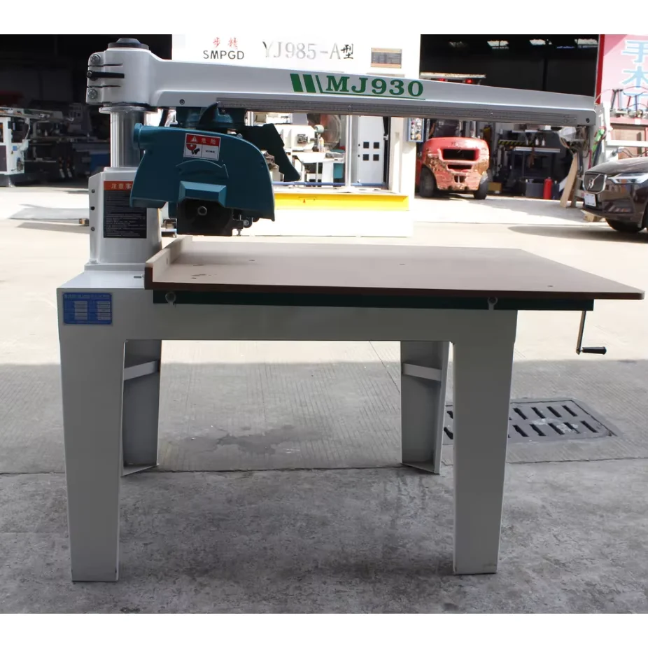 

High-Precision 3KW Woodworking Radial Circular Saw 90°/45° Tilt for Solid Wood Factories Auto Positioning Low Noise