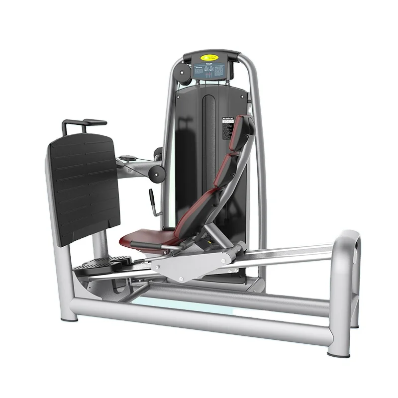 Heavy Strength Machine Multi Gym Long Row Commercial Gym Fitness Equipment Pin Loaded Seated Leg Press Machine