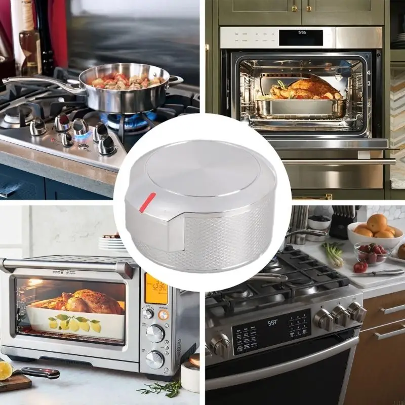 

J1HF Ручка плиты Верхняя ручка управления скоростью Диапазон духовки для KFED500EBS00 KFED500EBS03