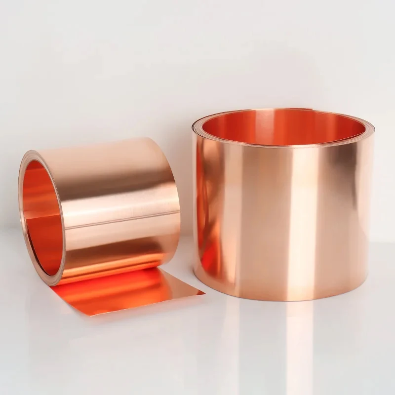 1M Pure Copper Strip/Sheet/Foil 0.01-1mm Thickness for Electrical Grounding, EMI Shielding, DIY Crafts