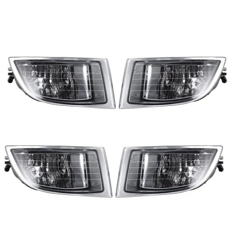 4X Галогенные противотуманные фары для Toyota Land Cruiser Prado 120 2002-2009, противотуманные фонари в бампер, ходовые огни