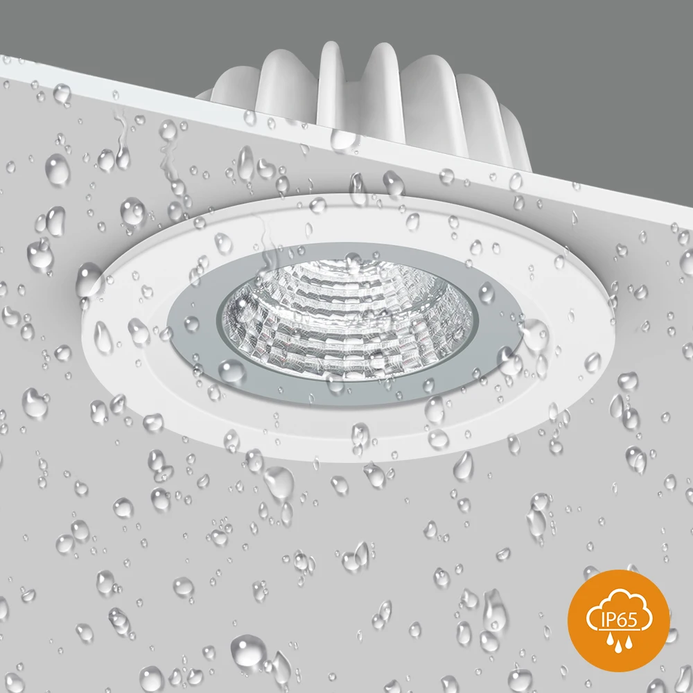 Ip65 Led Ceiling Light For Bathroom Ceiling Spot Lights Waterproof Recessed Ceiling Lamps Cob Spot Light For Toilet Sauna Light