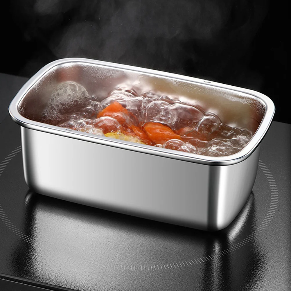 

Vacuum Crisper Stainless Steel Lunch Food Box Portable Kitchen Storage Container Fruit Food Fresh Box Sealed Crisper Container