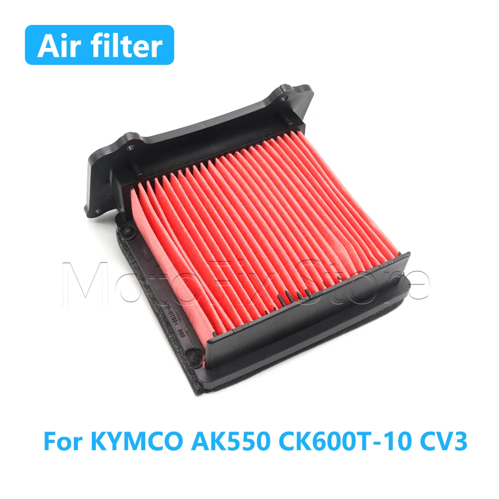 

Motorcycle Accessories Air Filter Intake Cleaner For KYMCO AK550 2017-2020 AK 550 IE E4 E5 ABS 2017-2022 CK600T-10 CV3