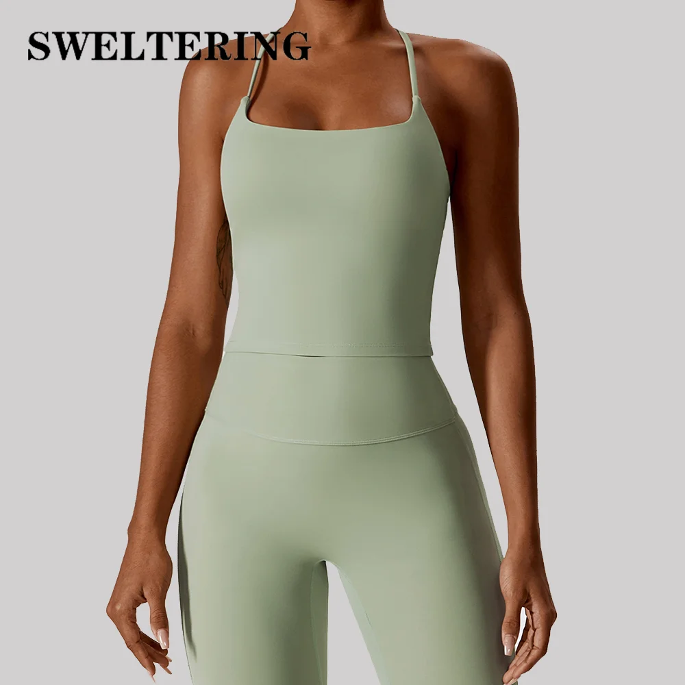 Yoga Bra Women High Support Gym Fitness Vest Sports Underwear Running Quick Dry Tank Workout Top Female Fitness Gym Bralette