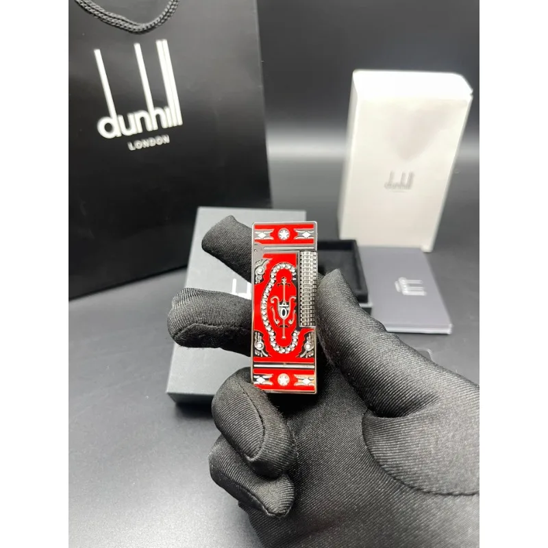 

Dunhlil Lighter Smoking Accessories Butane Torch Windproof High-Flame Gas Lighter Metal Cigarette Lighters Luxury Men's Gifts