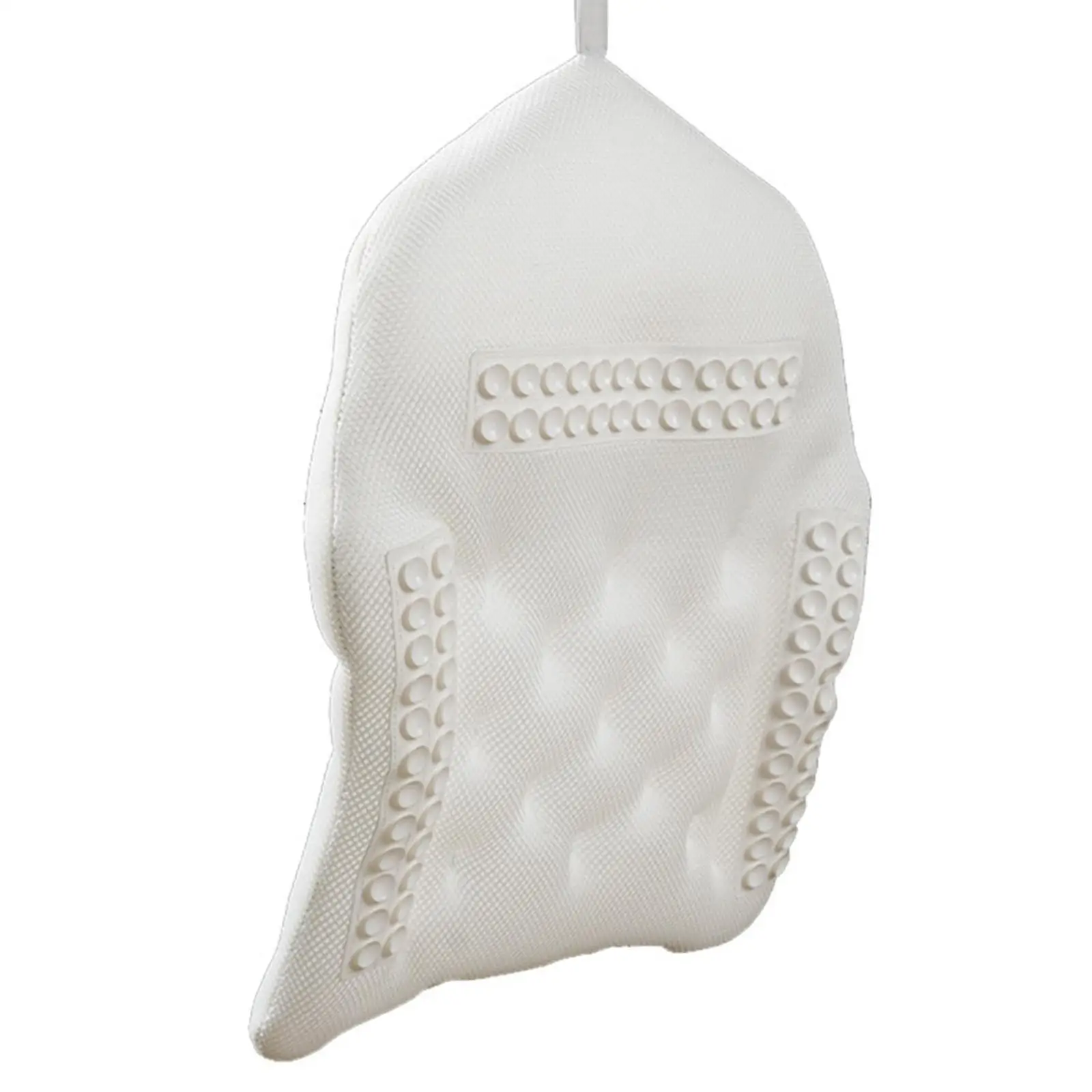 Extra Soft Bath Pillow White Polyester Large Size Head Neck Backrest Cushion for Bathtub Spa Relaxation
