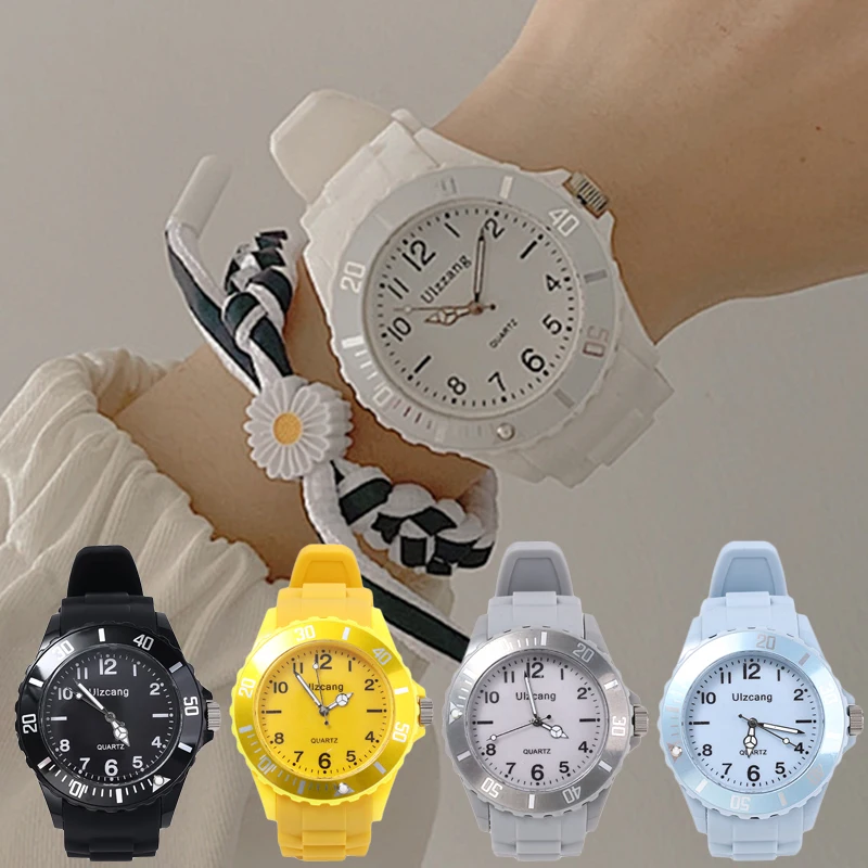 Frauen Männer Candy Farbe Paar Uhr Luxus Silikon Digital Quarz Sport Uhren Elektronische Uhr Armbanduhr Mädchen Uhr relogios