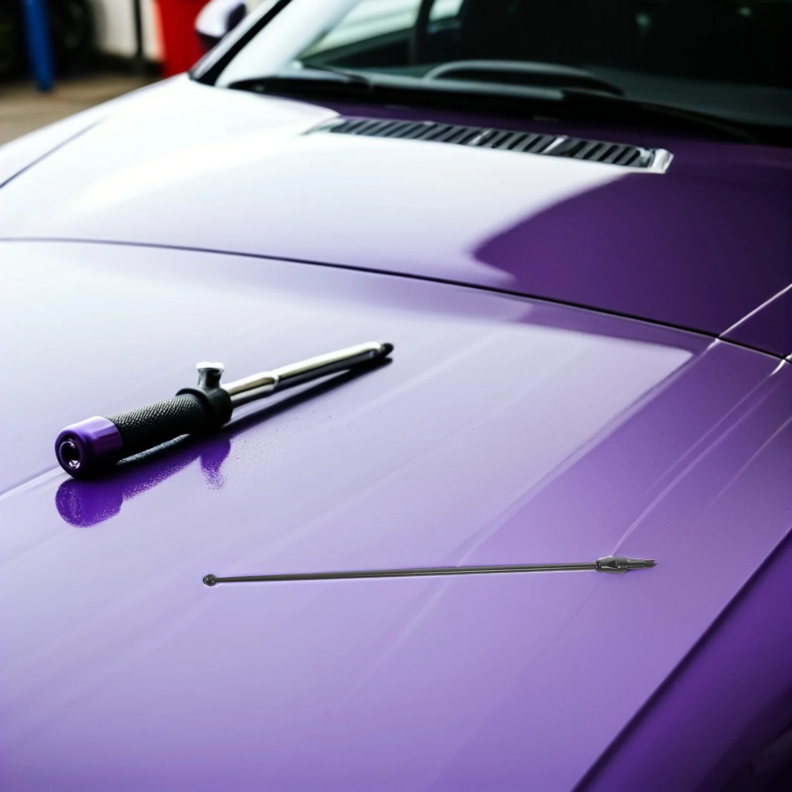 

Metal Car Antenna Automotive Signal Antenna Enhanced Radio Reception Replacement Accessory For Car Roof Travel Durable Windproof