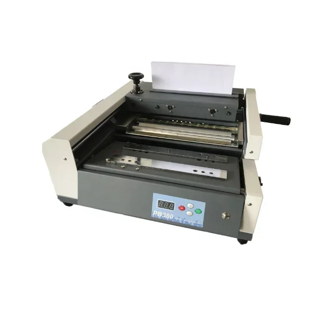 

Desktop Binding Machine Hot Melt Glue Binder Paper Glue Binder For Notebook PB-380