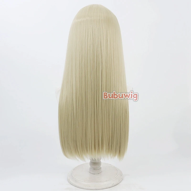 Bubuwig cabelo sintético terra galeria cosplay perucas carisma casa terra galeria 60cm feminino longo luz loira peruca resistente ao calor