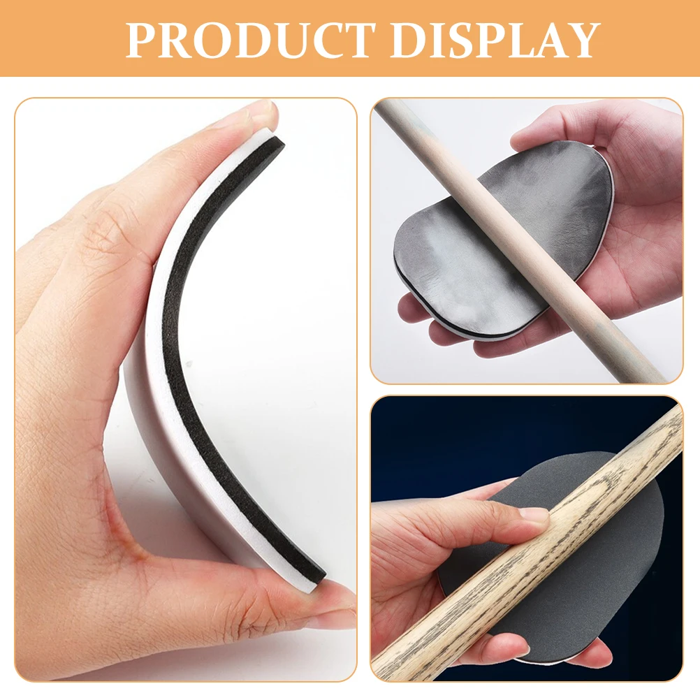 

Pool Cue Polishing Disc Billiard Supplies Sponge Material Cleaner Accessories Shaft Polisher Pads Snooker Cloth Pool