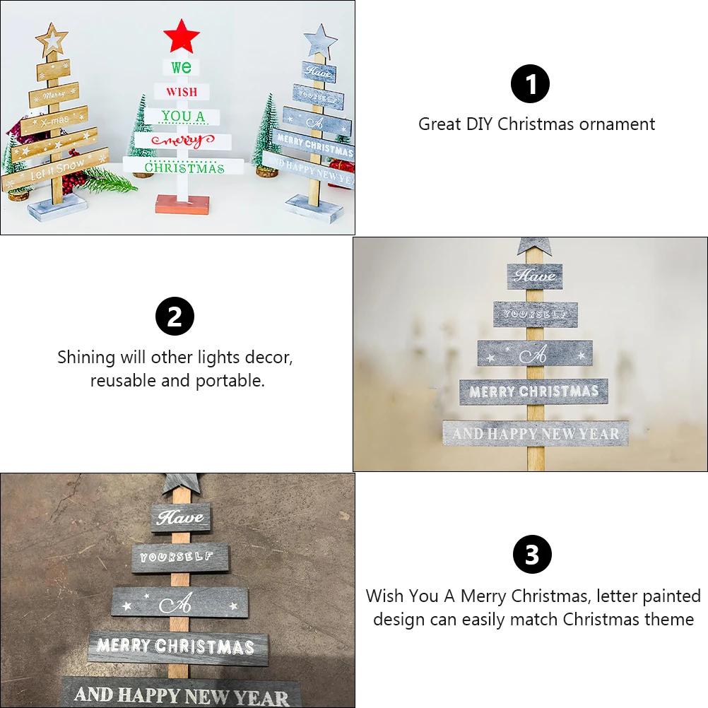 

Gray Christmas Tree Decoration Christmass Ornament Decorations Small Artificial