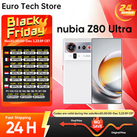 ZTE nubia Z80 Ultra 5G Smartphon Global Version Snapdragon 8 Elite Gen 5 7200mAh 6.85'' 144Hz Oled Display 90W Fast Charging