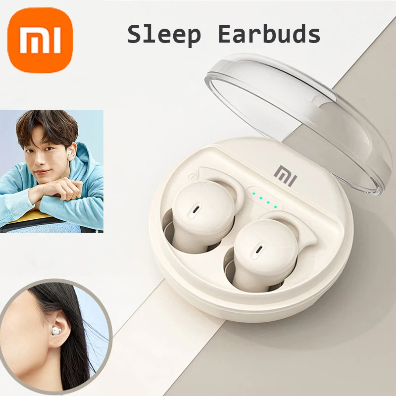 Xiaomi Q26 Wireless Sleepbuds Bluetooth Earphones Sleeping Earbuds Invisiable Comfortable Noise Reduction Headphones TWS Headset